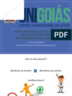 Aula 01 - Evolução Da Ciência de Animais de Laboratório