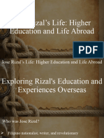 Jose Rizal's Life