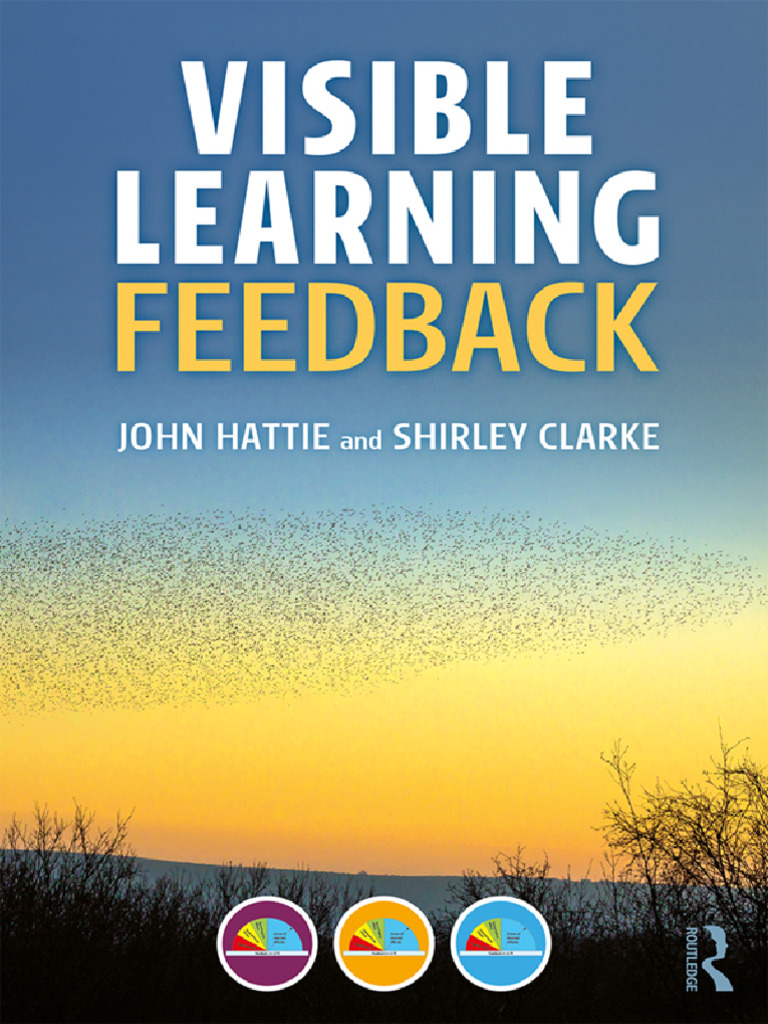 Visible Learning Feedback by John Hattie Shirley Clarke - Z Lib - Org | PDF  | Learning | Mindset, image size:768x1024