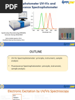 2 - Uv-Vis and Fluorescence Spectros