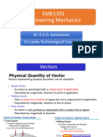 EME1201 - Lecture #2 - Vectors and Forces