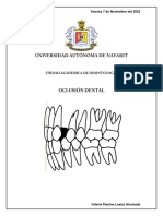 Trabajo Final Oclusión Dental