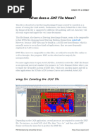 What Does A .DXF File Mean