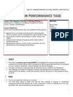 Cor-013 - Major-Performance-Task