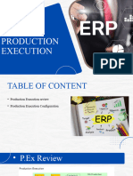 Production Execution Seminar