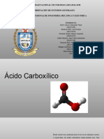 Ácido Carboxílo y Ésteres