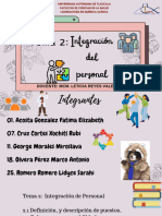 Integración de Personal