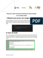 Manual para Etiquetas Básicas para Hacer Una Pagina Web