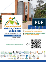 Presentacion Del IV Congreso Internacional de Etica Ciencia y Educacion 2