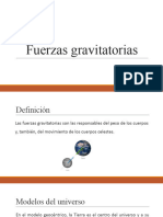 Fuerzas Gravitatorias