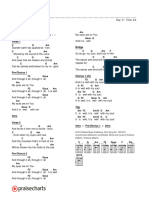 It Is Well (Bethel Music... ) Chord Chart - C - 2 Column Layout