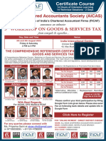 GST & FEMA Workshops 