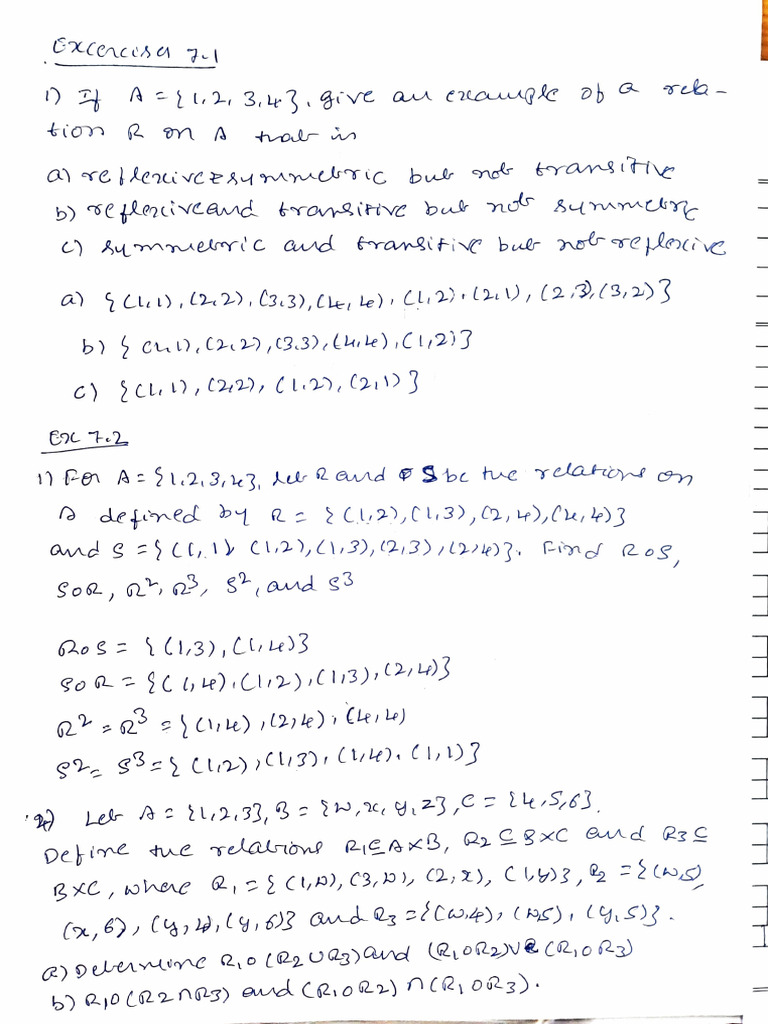 DMS Unit 2 Problems | PDF