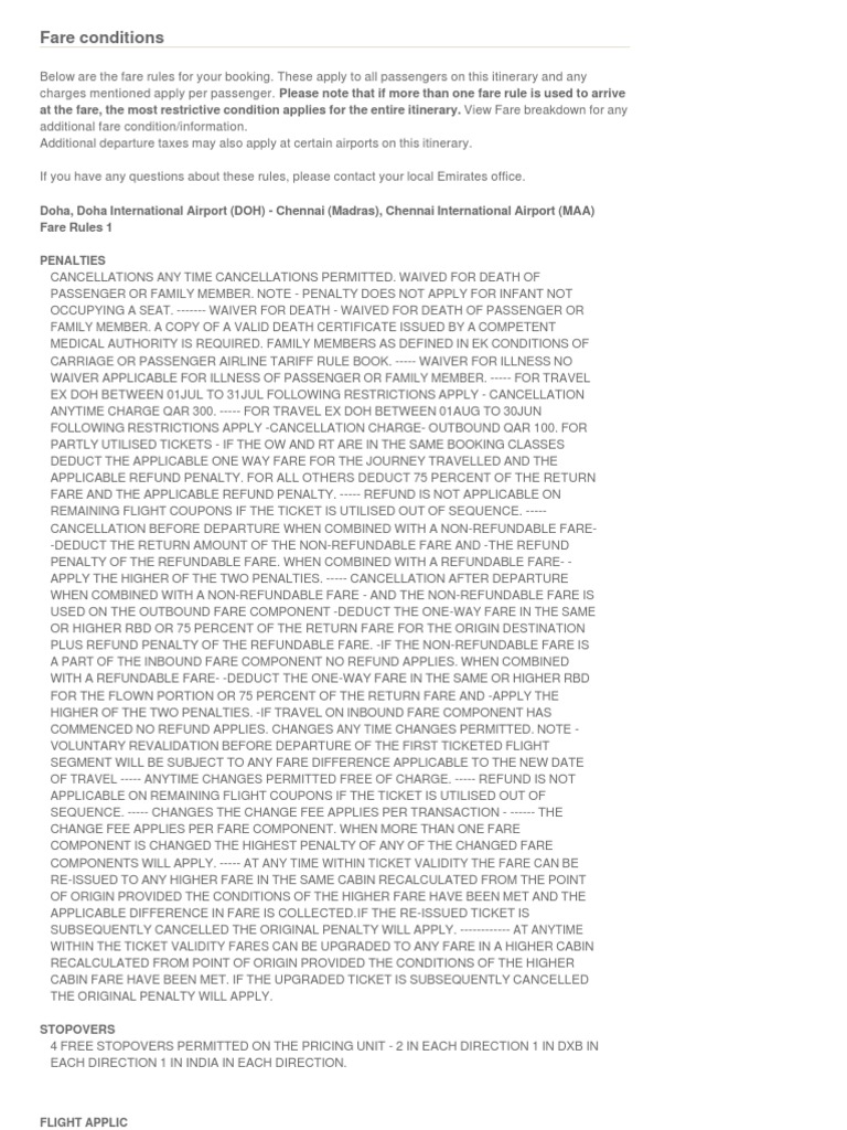 emirates-fare-conditions-fare-fee