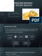 Hiperbilirrubinemia Del Recién Nacido: Clínica de Pediatría Dr. José Alberto Esparza Luna