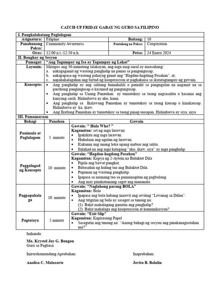 Blank Session Guide | PDF