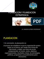 PLANEACION Y PLANEACION ESTRATEGICA Resumida
