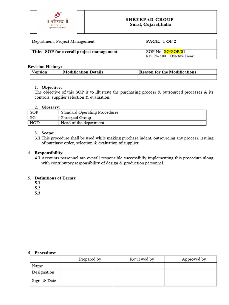 Rev no 00 effective from pdf