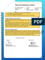 Lembar Pasca Observasi