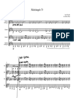 Michelangelo 70 Quartet Full Score