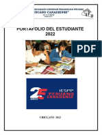 Portafolio Del Estudiante - Deliberación y Participación