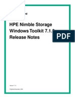 Pubs HPE Nimble Storage Windows Toolkit Release Notes NWT 7 1 0