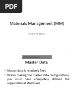 SAP Master Data-Material Master