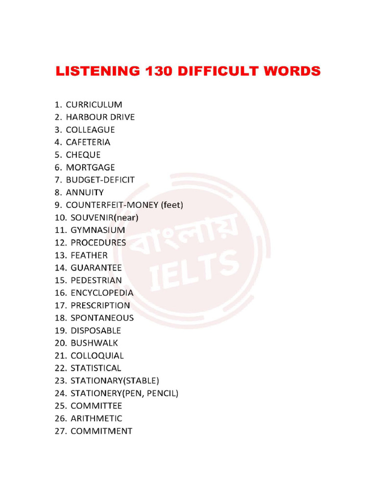 Commonly Repeated Phrase