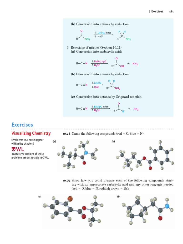 Organic Chmeistry Chapter 10 | PDF | Ester | Carboxylic Acid