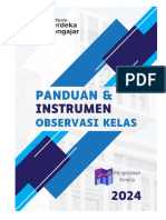 Instrumen Observasi Kelas Maret