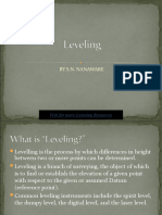 Sureveying (CE3G) - Leveling