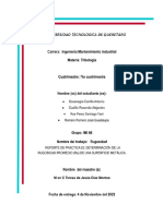 PRÁCTICA 2 - MEDIDIÓN DE LA RUGOSIDAD PROMEDIO (Ra) DE UNA SUPERFICIE METÁLICA