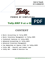 Tally - ERP9 Book With GST