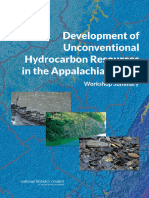 National Research Concil. Development of Unconventional Hydrocarbon Resources in The Appalachian Basin