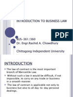 Inroduction To Business Law