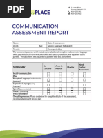 B LVEIP Comm Ax Report Under 36 Months