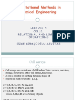 Lecture 4 Cells LogicalOperators