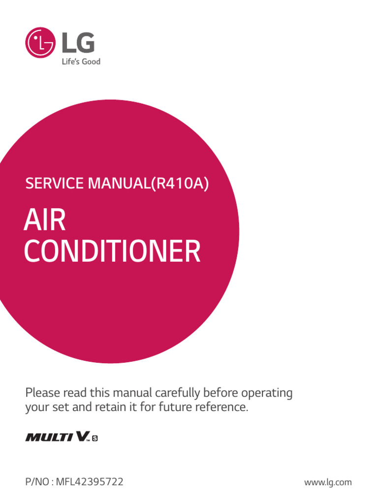 General SVC Man. MV S (KRSMM000006760-b1) - Gen. | PDF | Lg Corporation ...