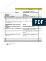 CHeckList Battery & UPS - SNT