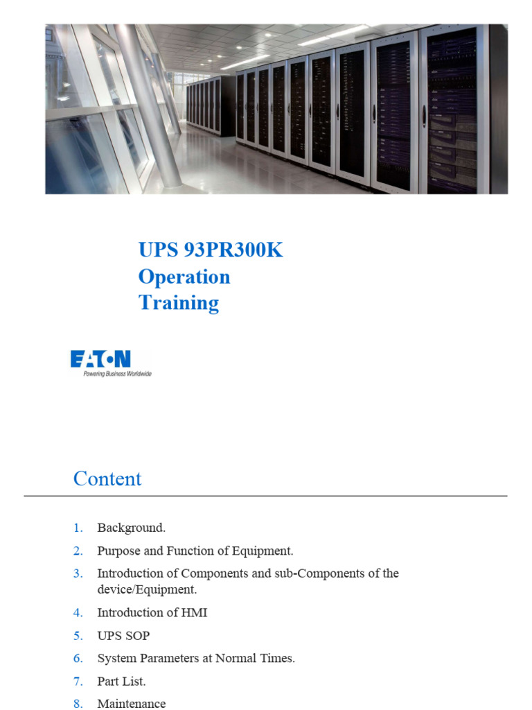 93PR300 Training | PDF