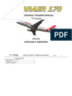 Embraer 170: Maintenance Training Manual T1 Course