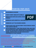 Jadwal Tep Exit 30-31 Maret 2023