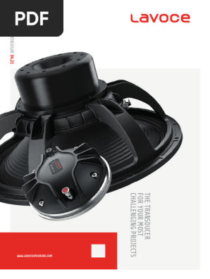 LaVoce FSN021.00 Fullrange da 2/52mm | Altoparlanti home e profession