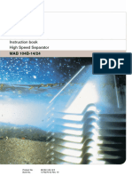 Instruction Book High Speed Separator: MAB 104B-14/24