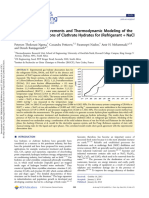 Experimental Measurements and Thermodynamic Modeling of The