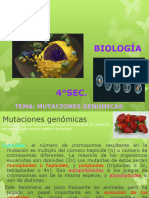 BIOLOGIA 4°SMUTACIONES (1) Hoy