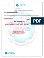 Krishnapriya R Loan Approval Latter