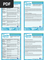 Level 1 Swim Skills Checklist | PDF