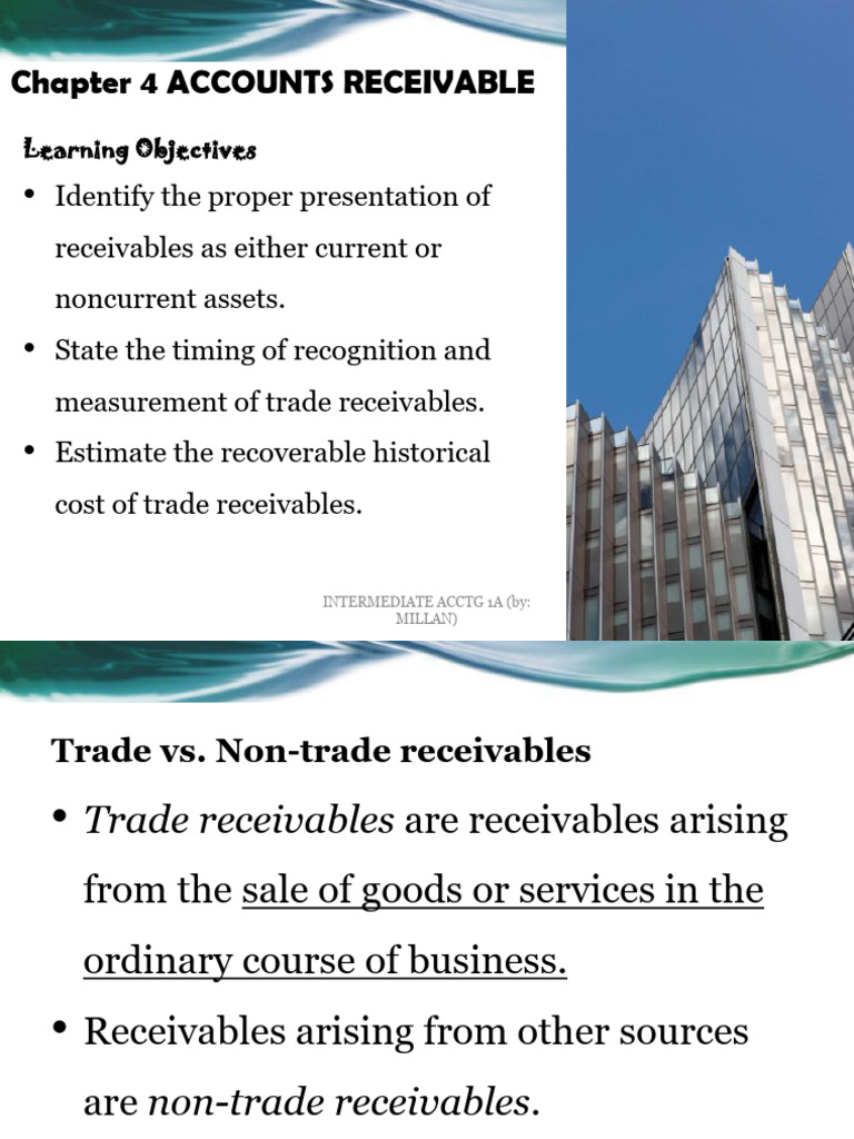 Chapter 4 Accounts Receivable | PDF | Debits And Credits | Financial ...