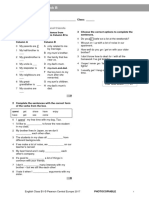 ECB1 Tests Vocabulary Check 7B